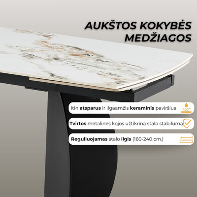 Stalas Flavio #spalva_balta-keramika