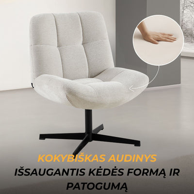 Fotelis-Daniele #spalva_sviesiai-pilka