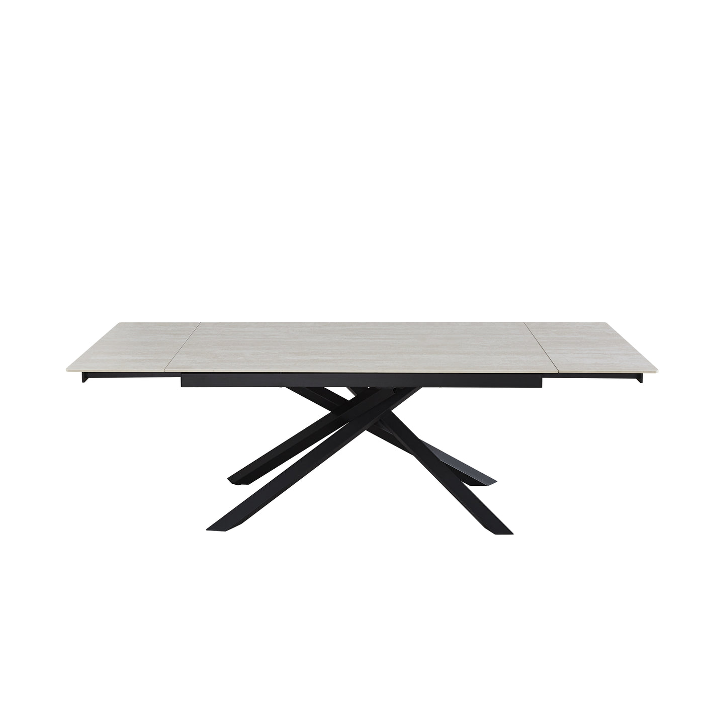 Išskleidžiamas stalas Marcello #spalva_sviesiai-ruda-keramika