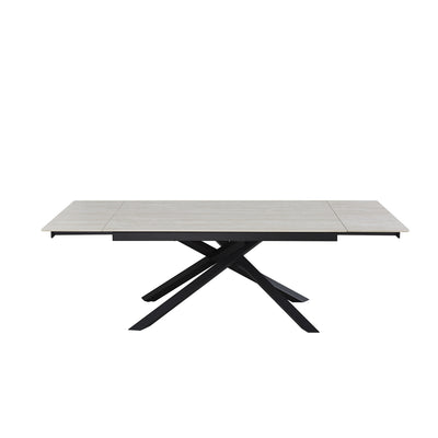 Išskleidžiamas stalas Marcello #spalva_sviesiai-ruda-keramika