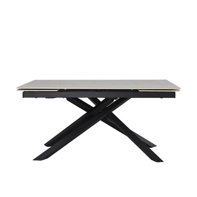 Išskleidžiamas stalas Marcello #spalva_sviesiai-ruda-keramika