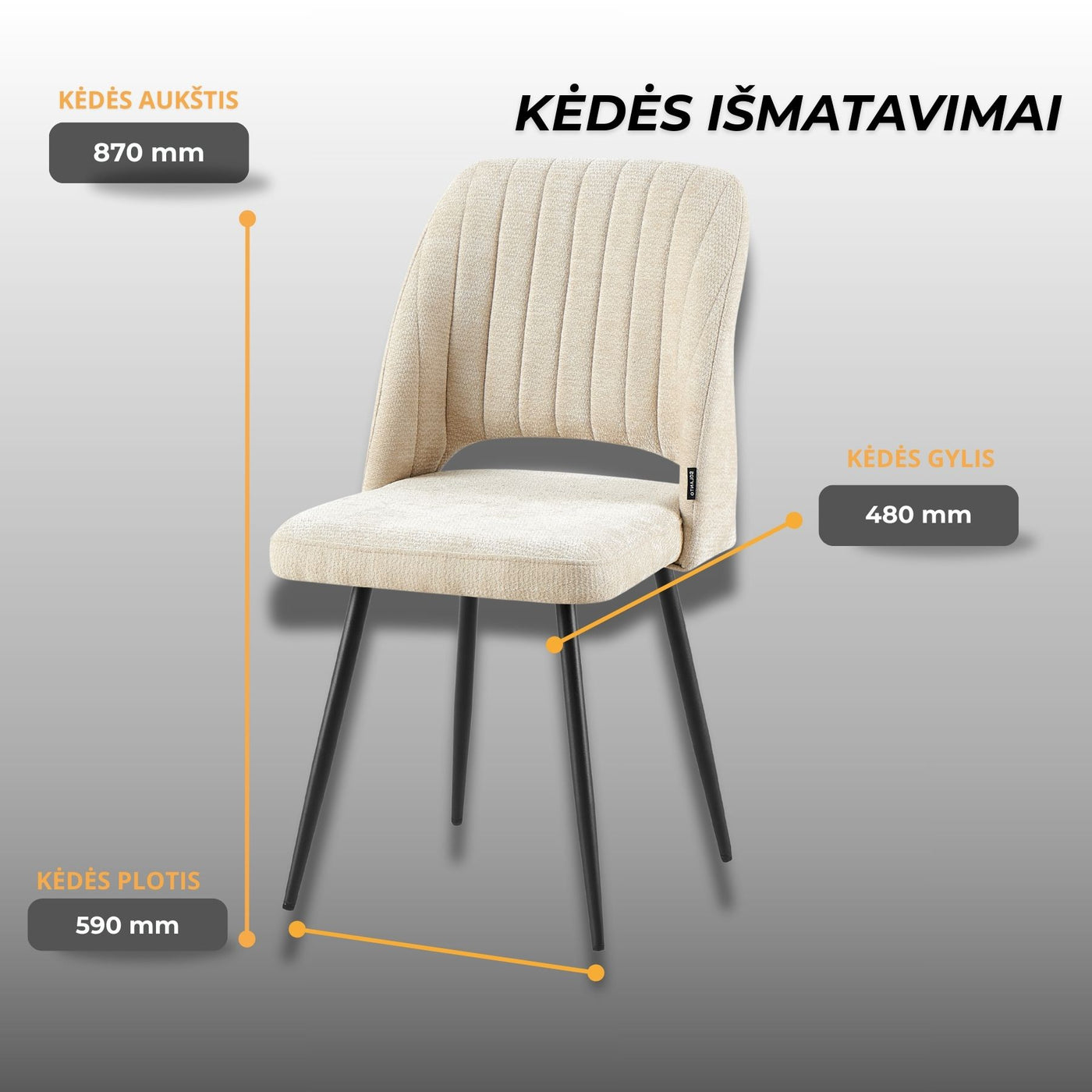 Kede-nora #spalva_sviesiai-ruda