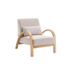 Fotelis Arlo #spalva_beige-naturalus-medis