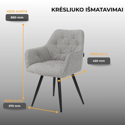 Kresliukas Nino  #spalva_pilka-crido-23