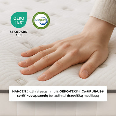 HANCEN ciuzinio sertifikatai