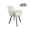 Kresliukas Dante #spalva_balta-boucle