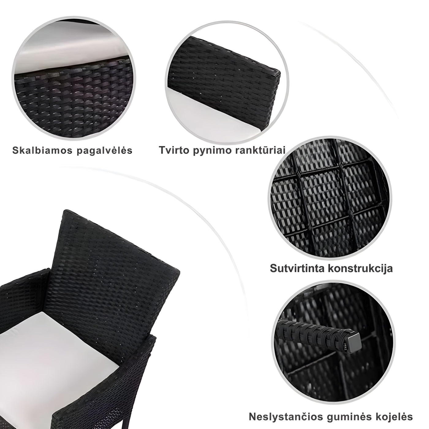 Lauko baldų komplektas Siesta
