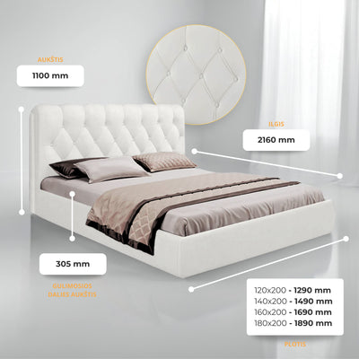 Miegamojo-lova-Imperatorius #spalva_sahara-beige