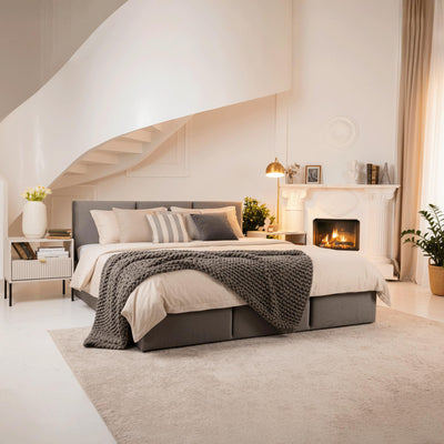 Miegamojo-lova-Topas #spalva_sahara-pilka-grafito