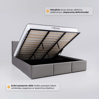 Miegamojo-lova-Topas #spalva_sahara-pilka-grafito