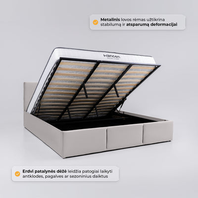 Miegamojo-lova-Topas #spalva_sviesiai-pilka-sahara