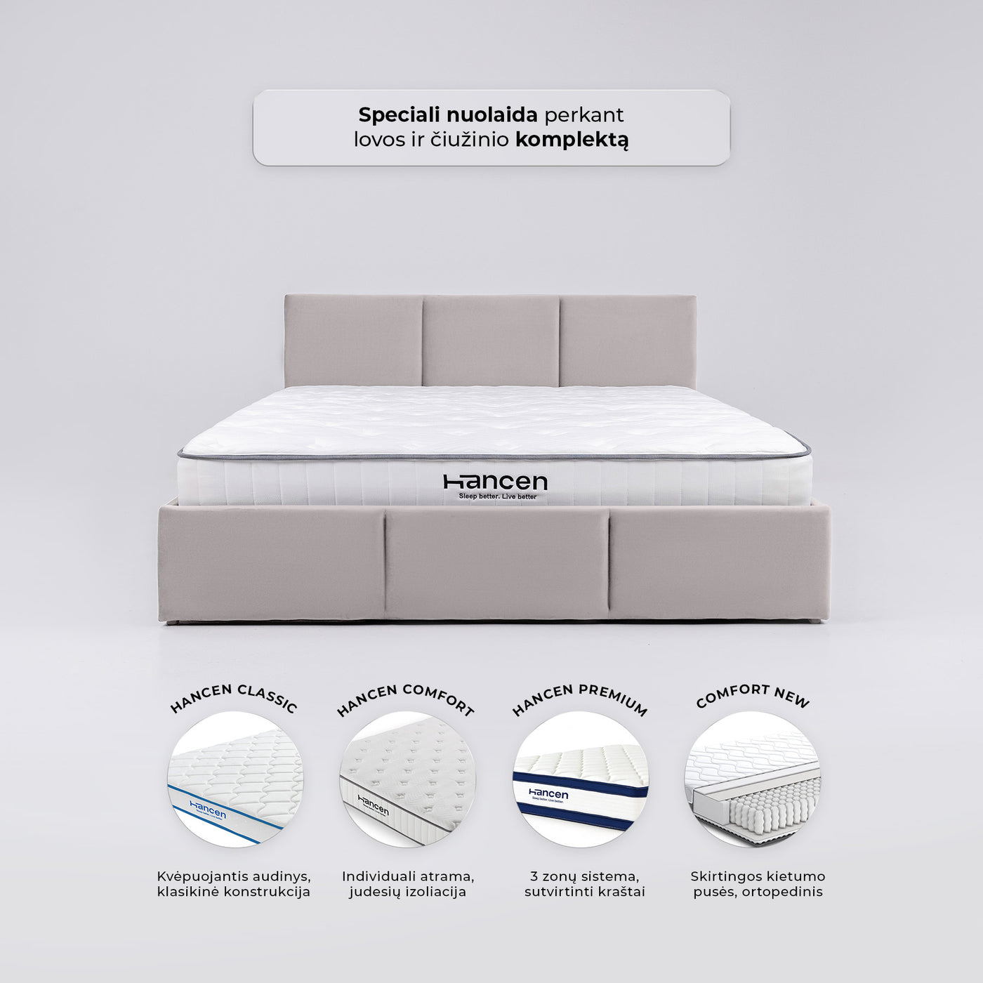 Miegamojo-lova-Topas #spalva_sviesiai-pilka-sahara