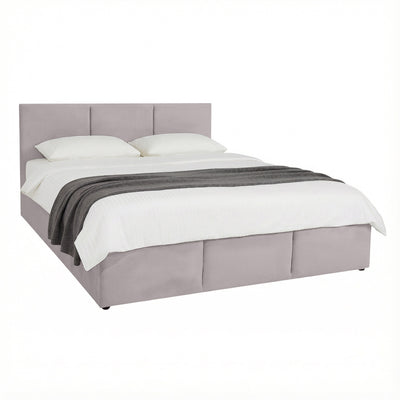 Miegamojo-lova-Topas #spalva_sviesiai-pilka-sahara